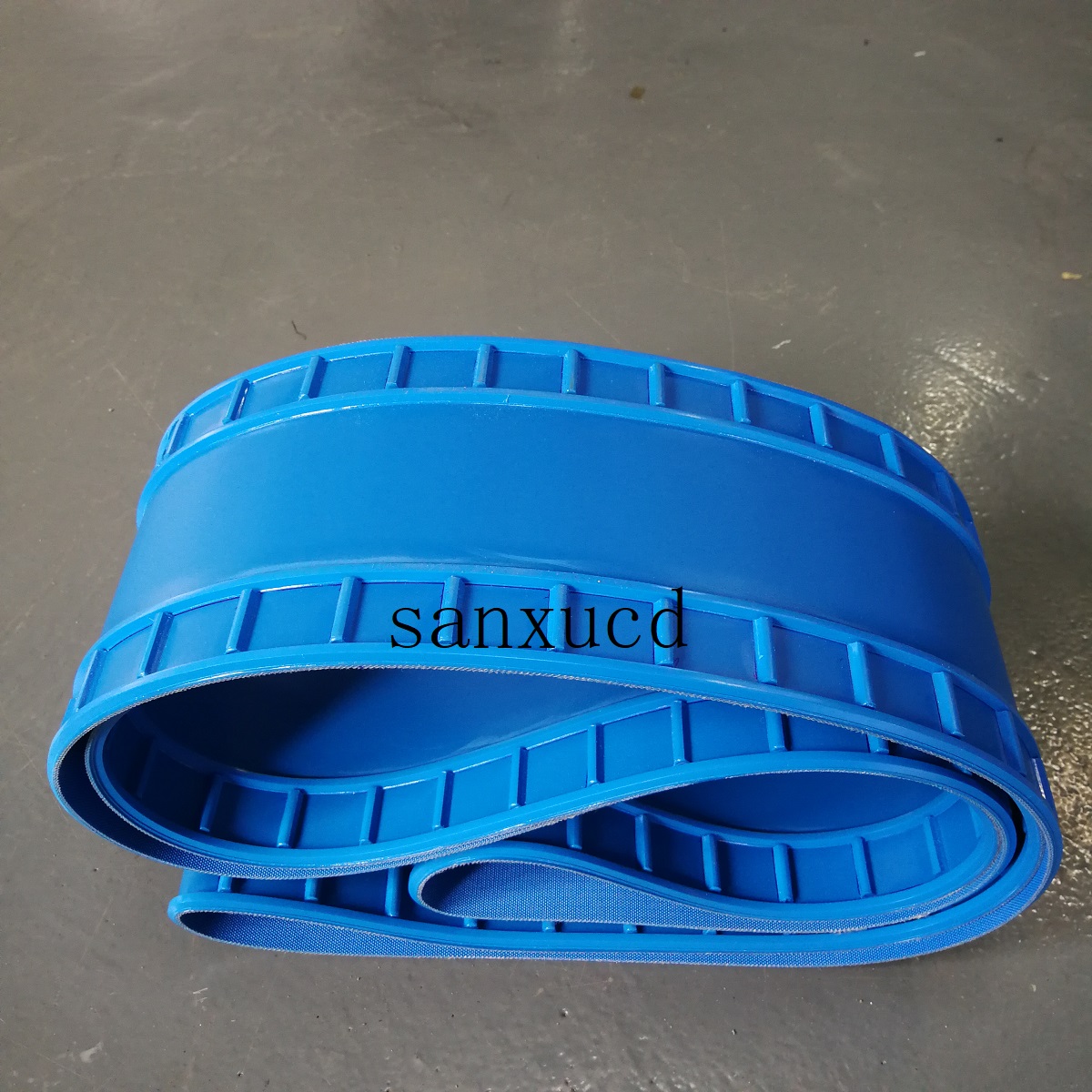 PU輸送帶加定位條，導(dǎo)條輸送帶